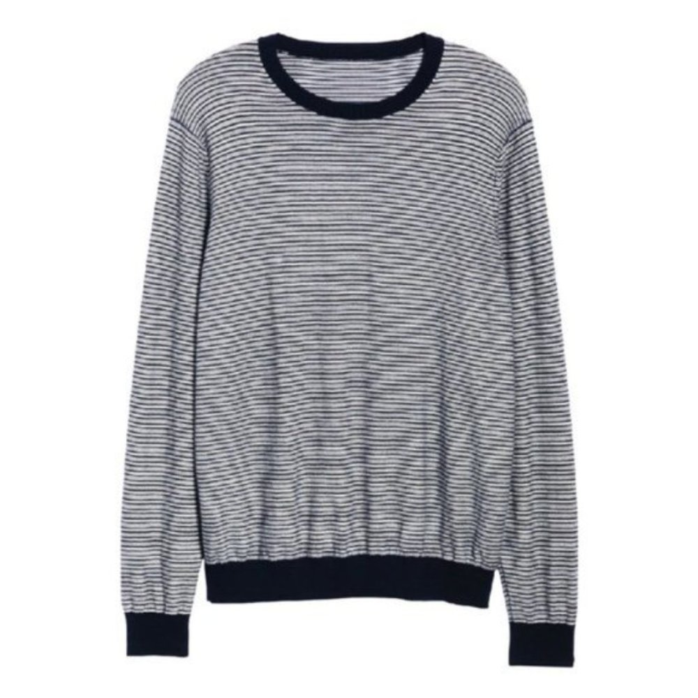 Vince Sweater Striped Wool & Cashmere Size Large - Picture 5 of 5